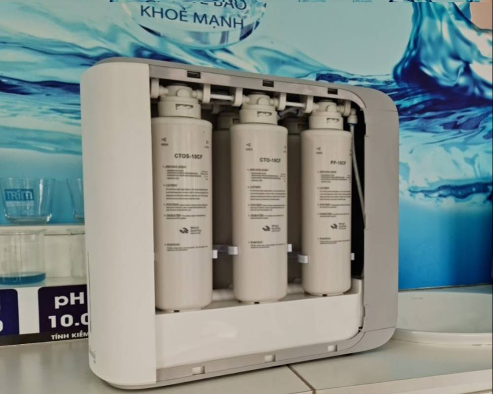Máy điện giải Ion kiềm giàu Hydro - Trimion Neo Máy điện giải Ion kiềm giàu Hydro - Trimion Neo